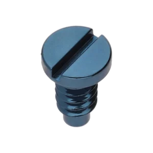 Blue screw for date indicator sheeting | 0932-080-9